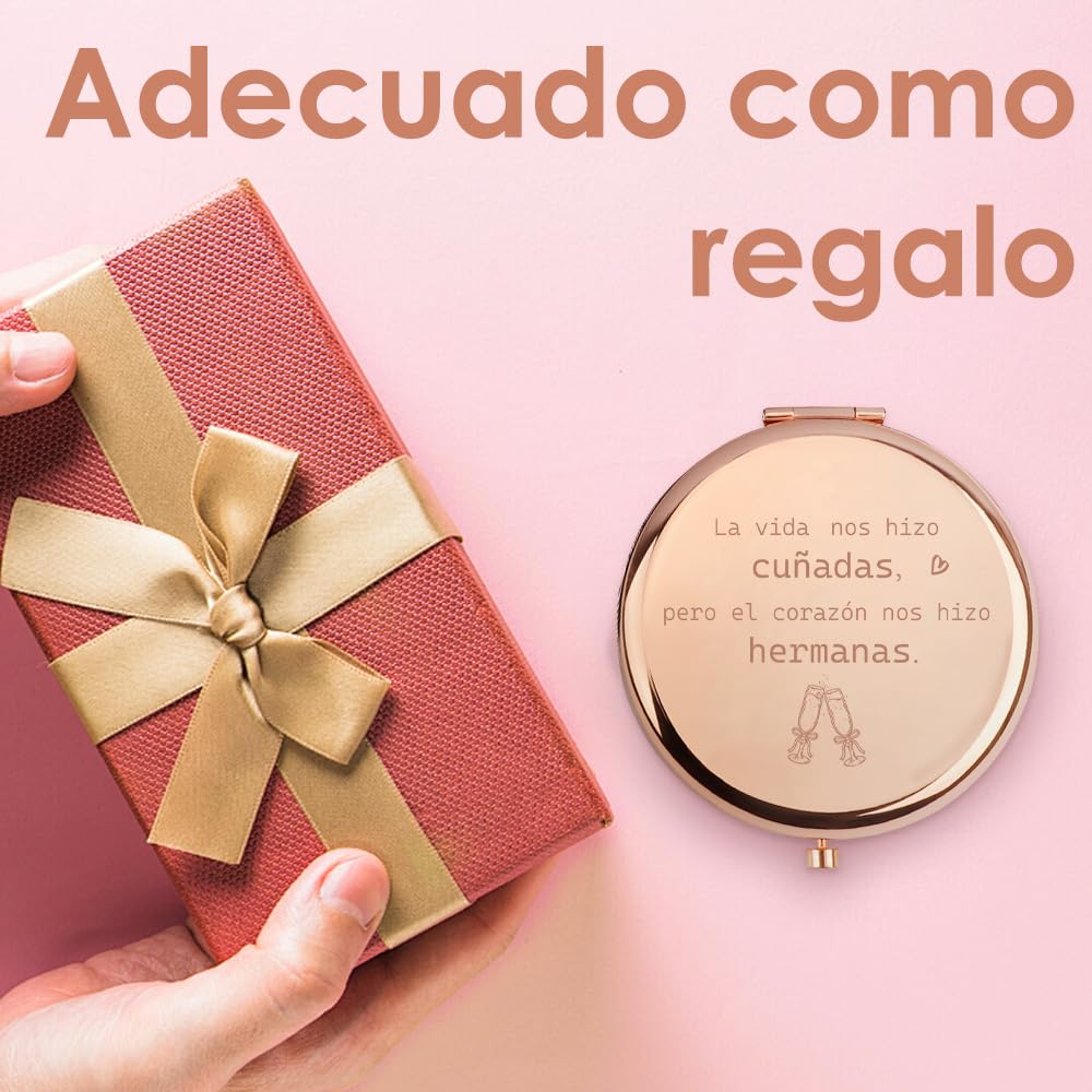Regalo para Cuñada Espejos Compactos Original