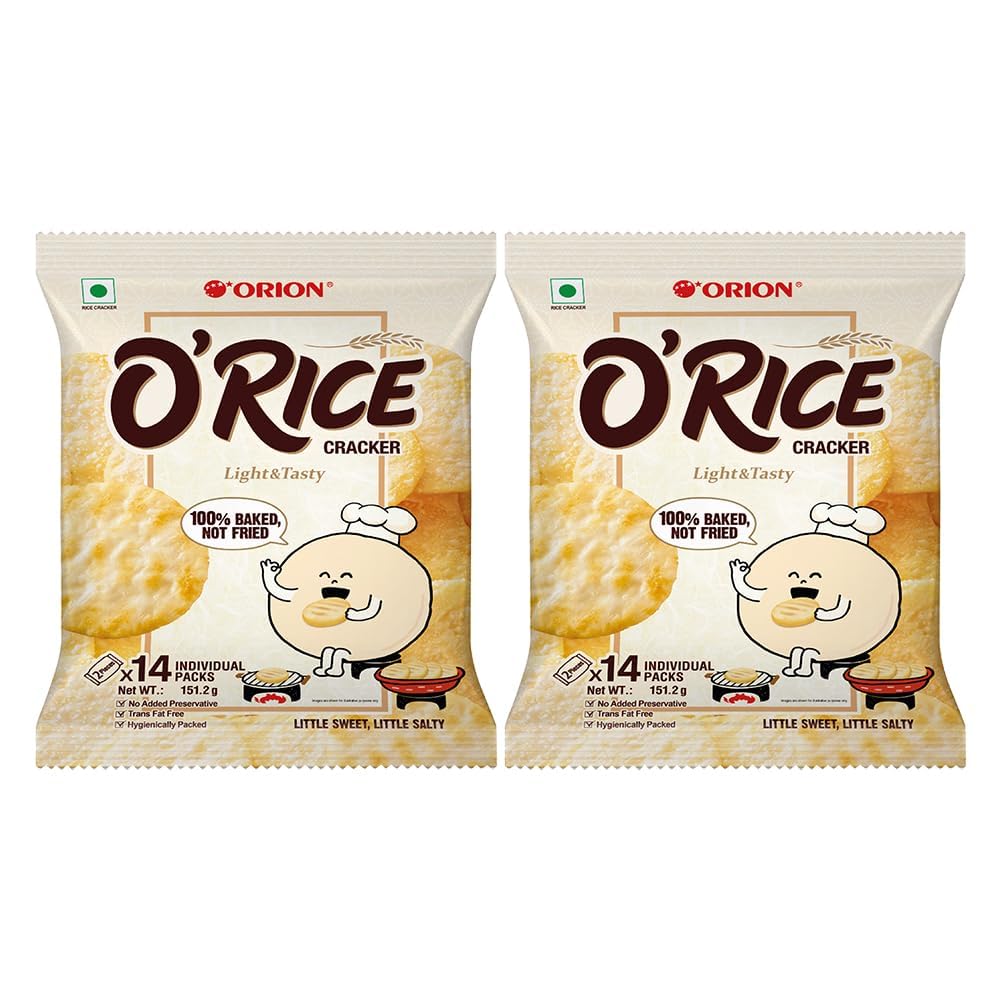 O'RICE CRACKER PACK OF 2