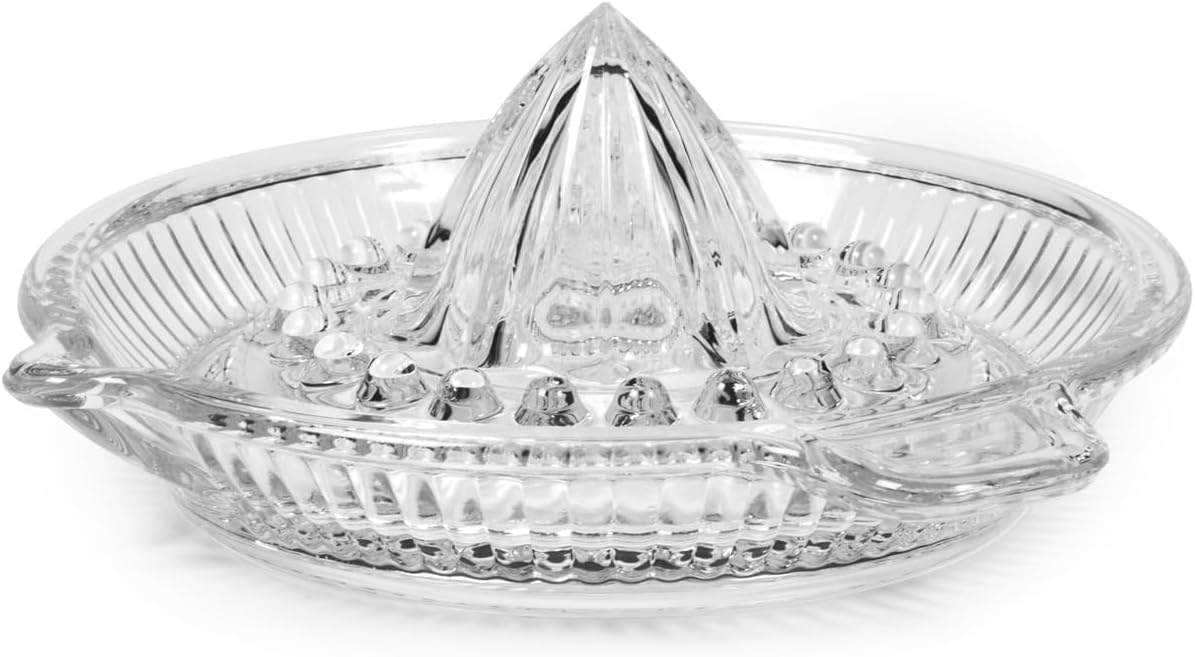 Pasabahce 5811600 Citrus juicer in Transparent Glass, Round, 14.5 cm