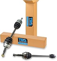 Vista 193 de TRQ Juego de conjunto de eje de transmisión CV delantero para conductor y pasajero, 2 piezas, compatible con Ford Explorer 4WD 95-01, Explorer AWD