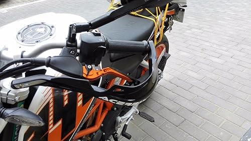 Niree Palancas de embrague de freno plegables para Yamaha FAZER 600 1999, FZ1 FAZER 2006-2013, FZ6 FAZER 2004-2010, FZ6R 2009-2015, FZ8 2011-2015,