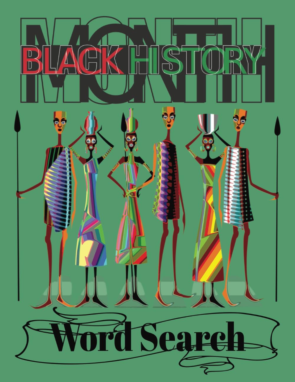 Black History Month Puzzle Book: Over 50 Word Search Puzzles Featuring Historical Figures, Milestones, and Cultural Icon