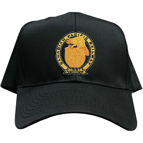 Canadian Pacific Railway Golden Beaver Embroidered Hat [hat102]