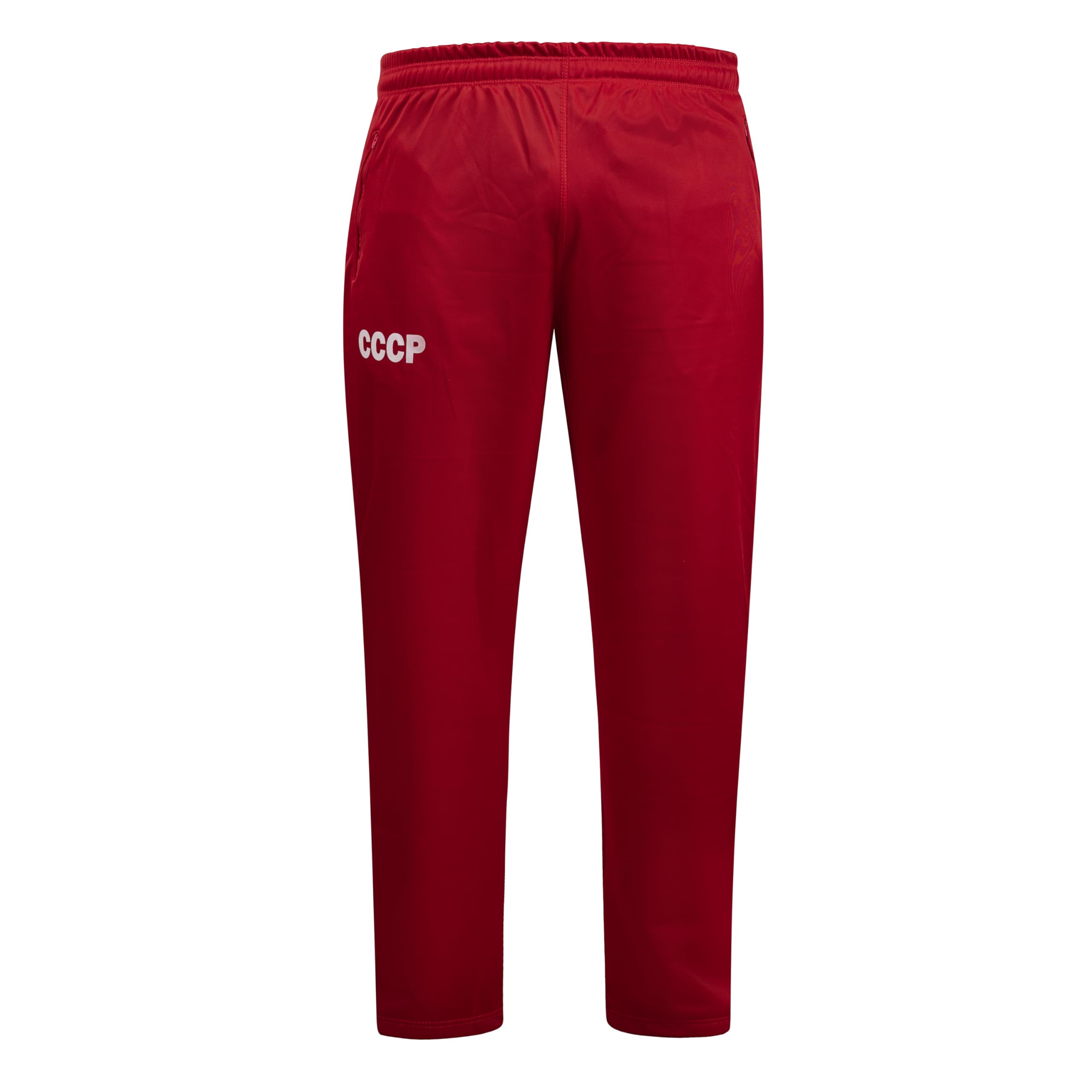 JL Sport Soviet Union CCCP USSR Red Track Pants Retro Vintage Football Gym Men's M