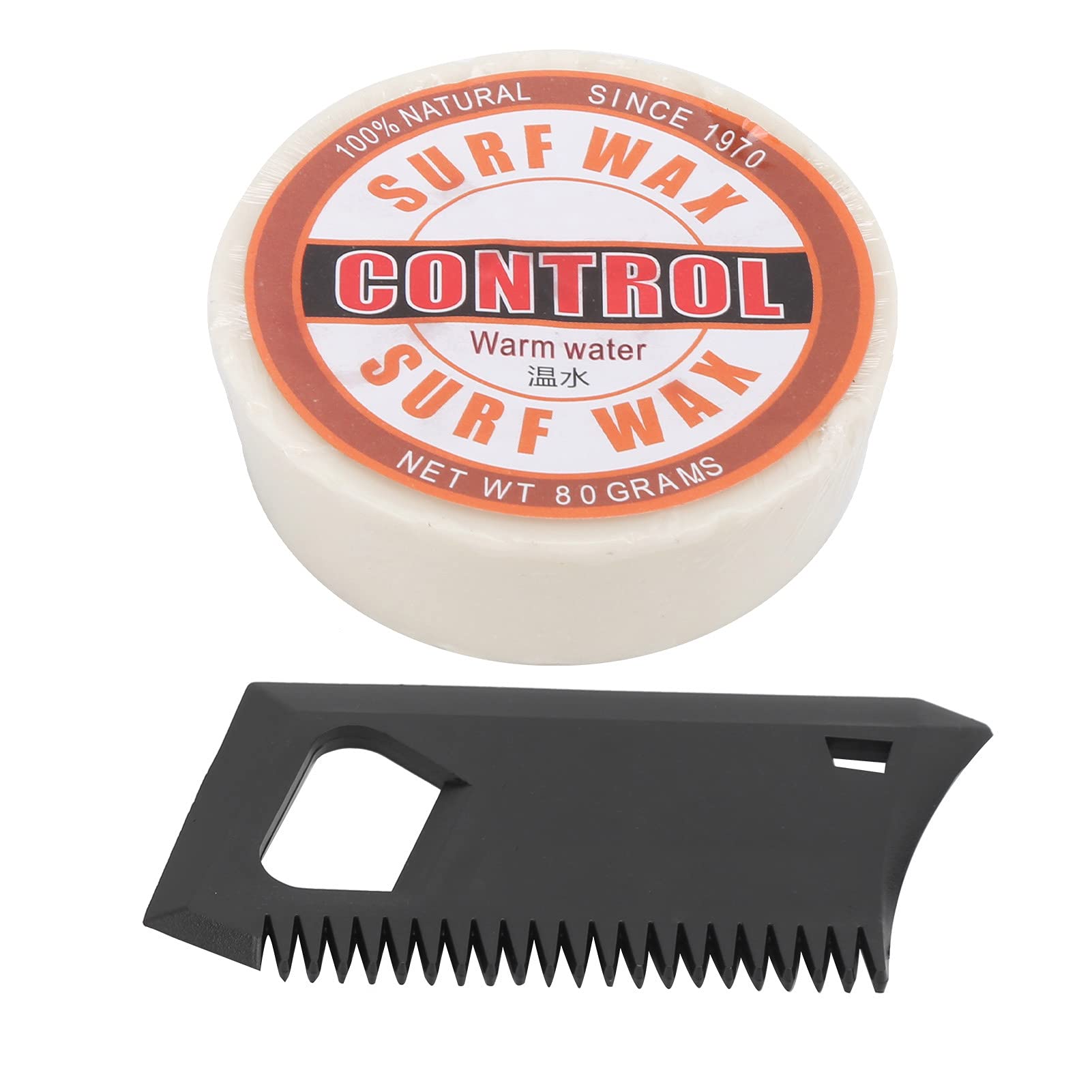 Accessorio per tavola da Surf in paraffina Portatile Antiscivolo Skateborad Wax con Pettine per Cera