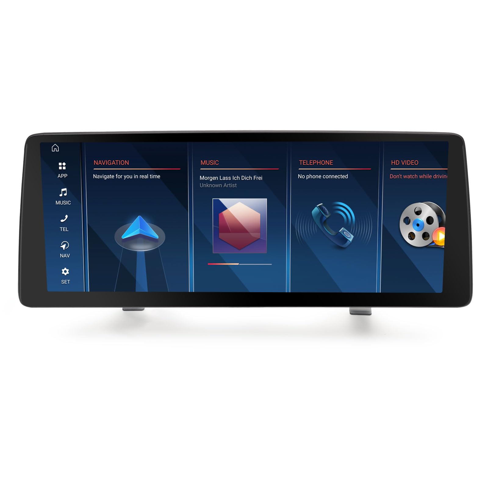 Erisin 12,3" Qualcomm 8GB+128GB Android 14 Radio Coche Bluetooth para BMW Serie 5 E60 E61 (2005-2008) Sistema CCC Estéreo GPS Navegador CarPlay Android Auto Dab+ WiFi 4G DSP Pantalla IPS USB Canbus