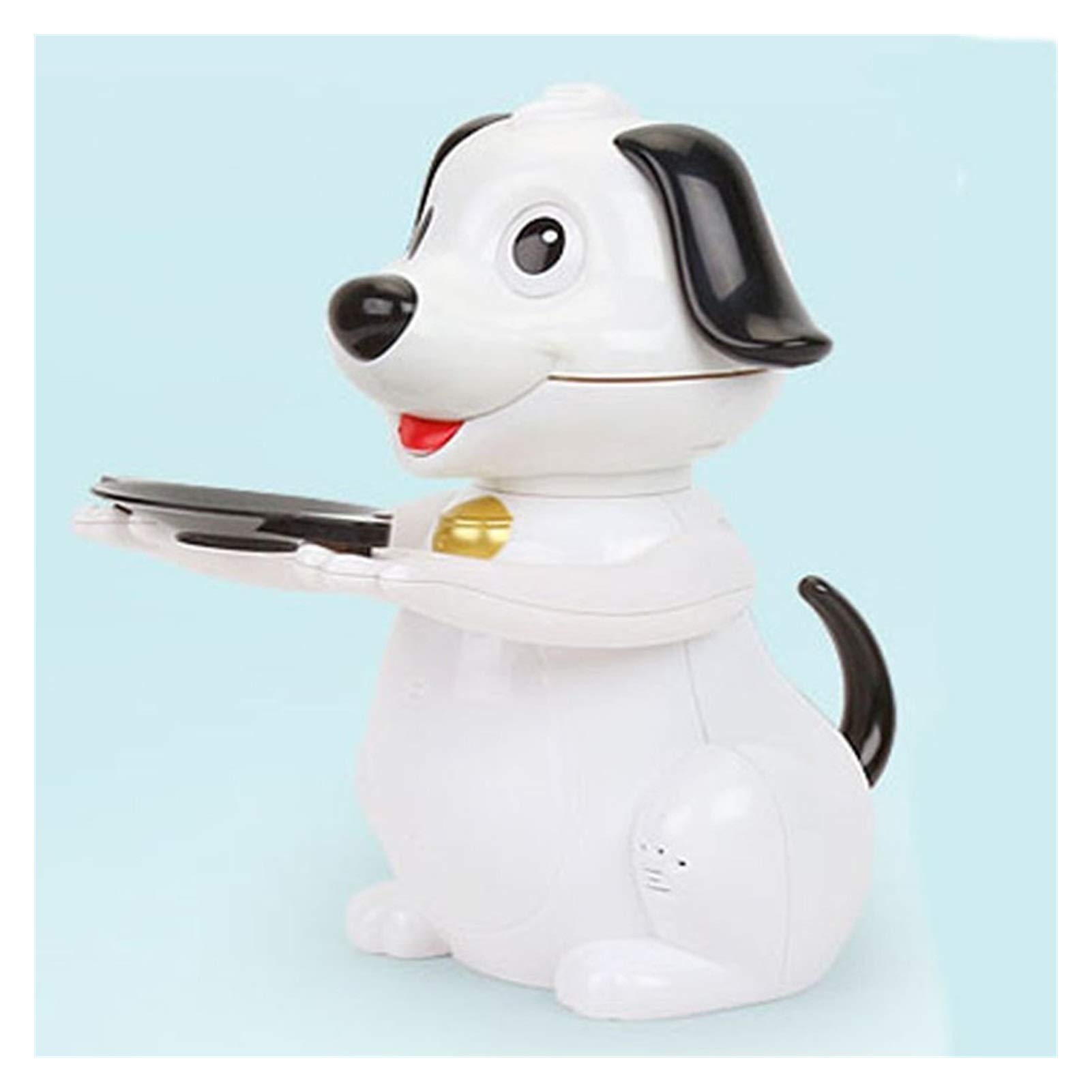 Interactive Enfants Amusante Tirelire Électronique Chien Affamé Rigolote - Cadeau Anniversaire Noël Enfants - Blanc La Bonne Paye