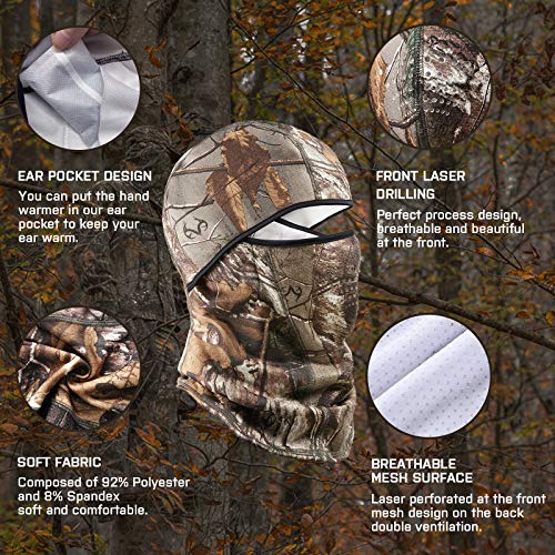 Balaclava Ski Mask Hunting Camo Face Masks Realtree Edge Camo For Men & Women #TOP3