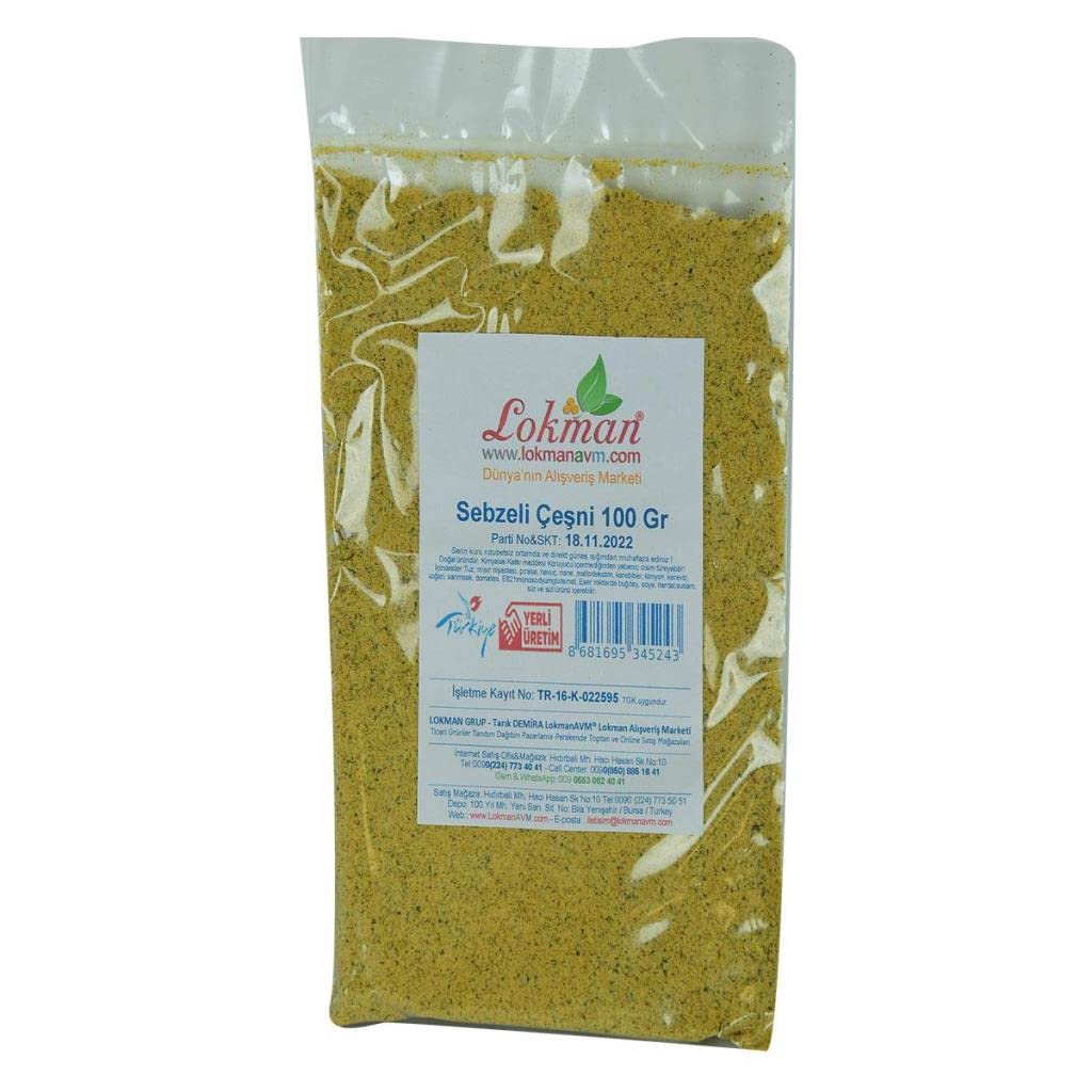 LokmanAVM Sebzeli Çeşni Magi Baharatı 100 Gr Paket