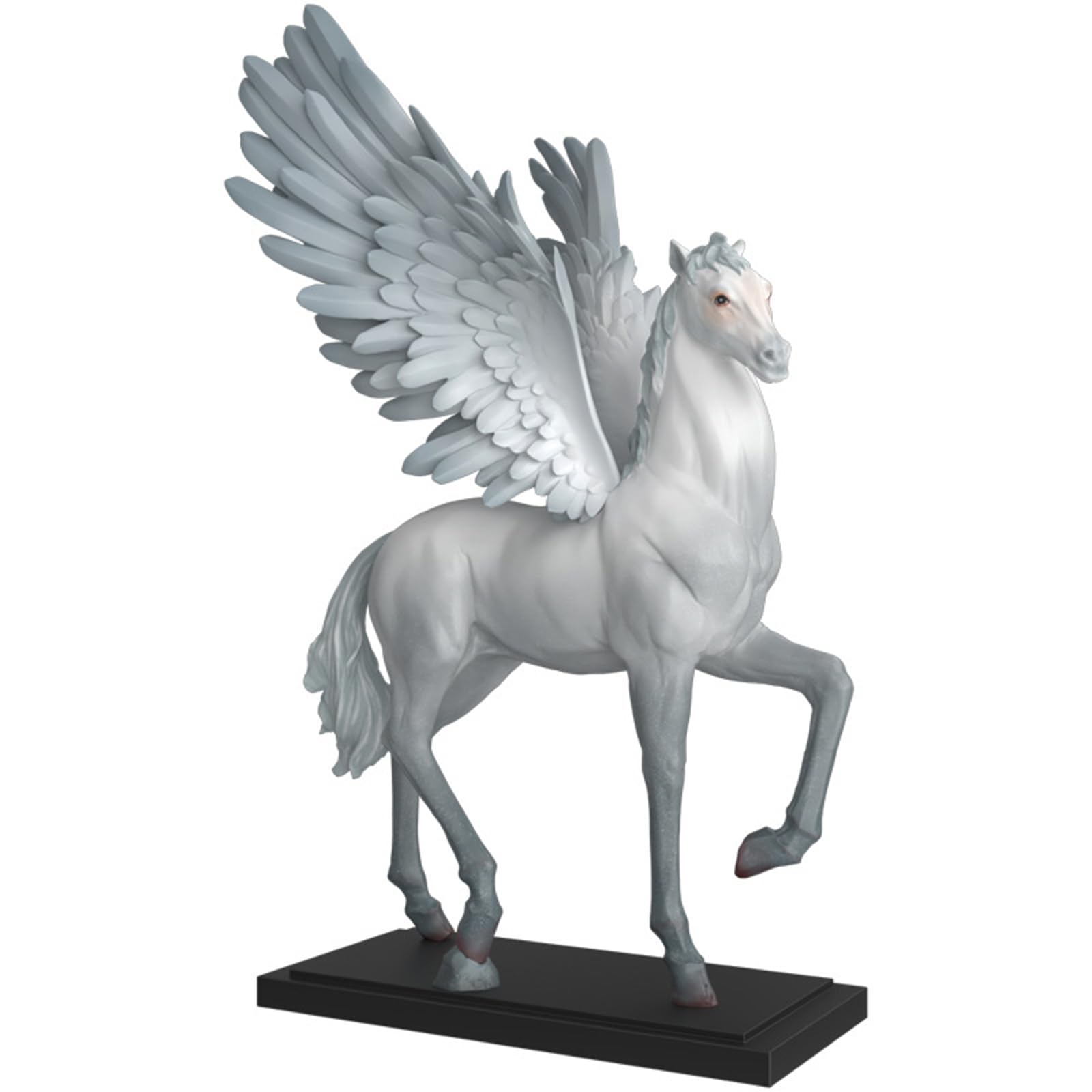Hhhxkkuu Luxurious Pegasus Sculpture Modern Art Resin Figurine