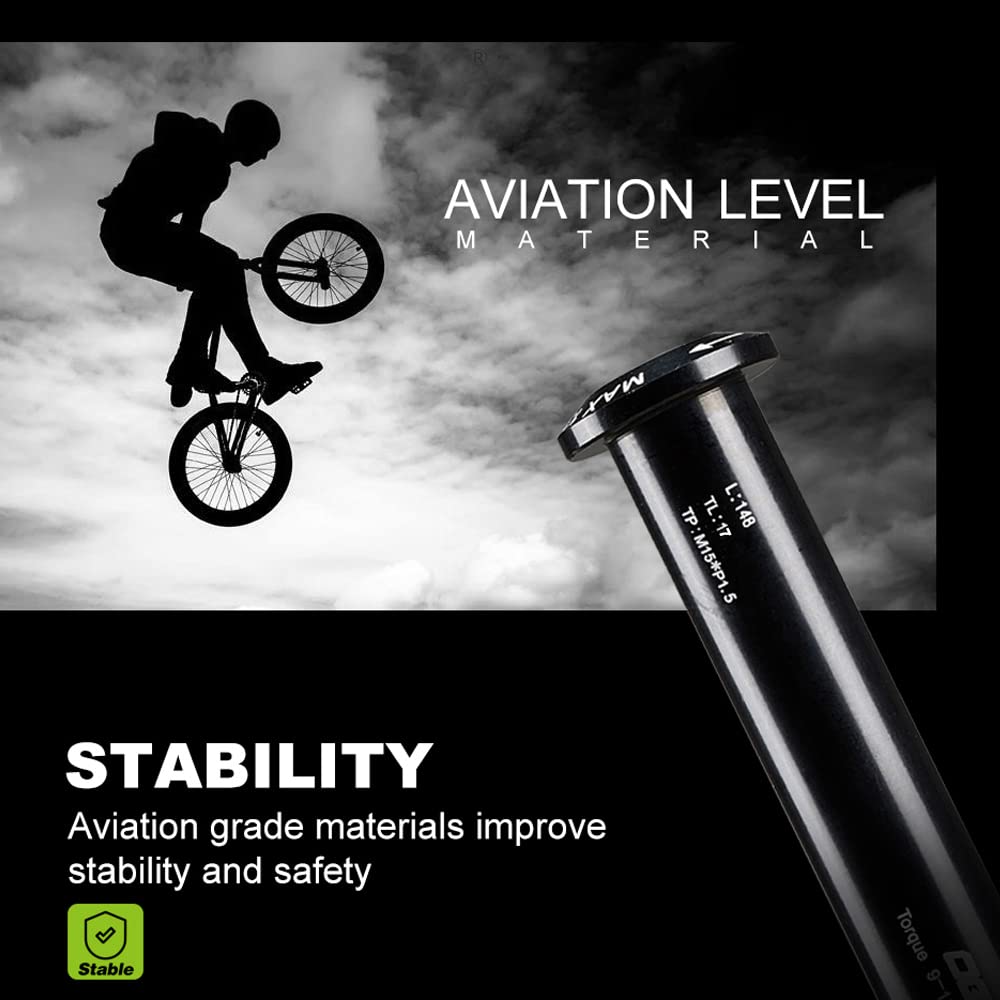 Schnellspanner Fahrrad Scheibenbremse Schnellspanner Steckachse vorne 15 x 100 mm/hinten 12 142 mm Fahrradspieße Steckachse Fahrrad(12x142mm-Rear)