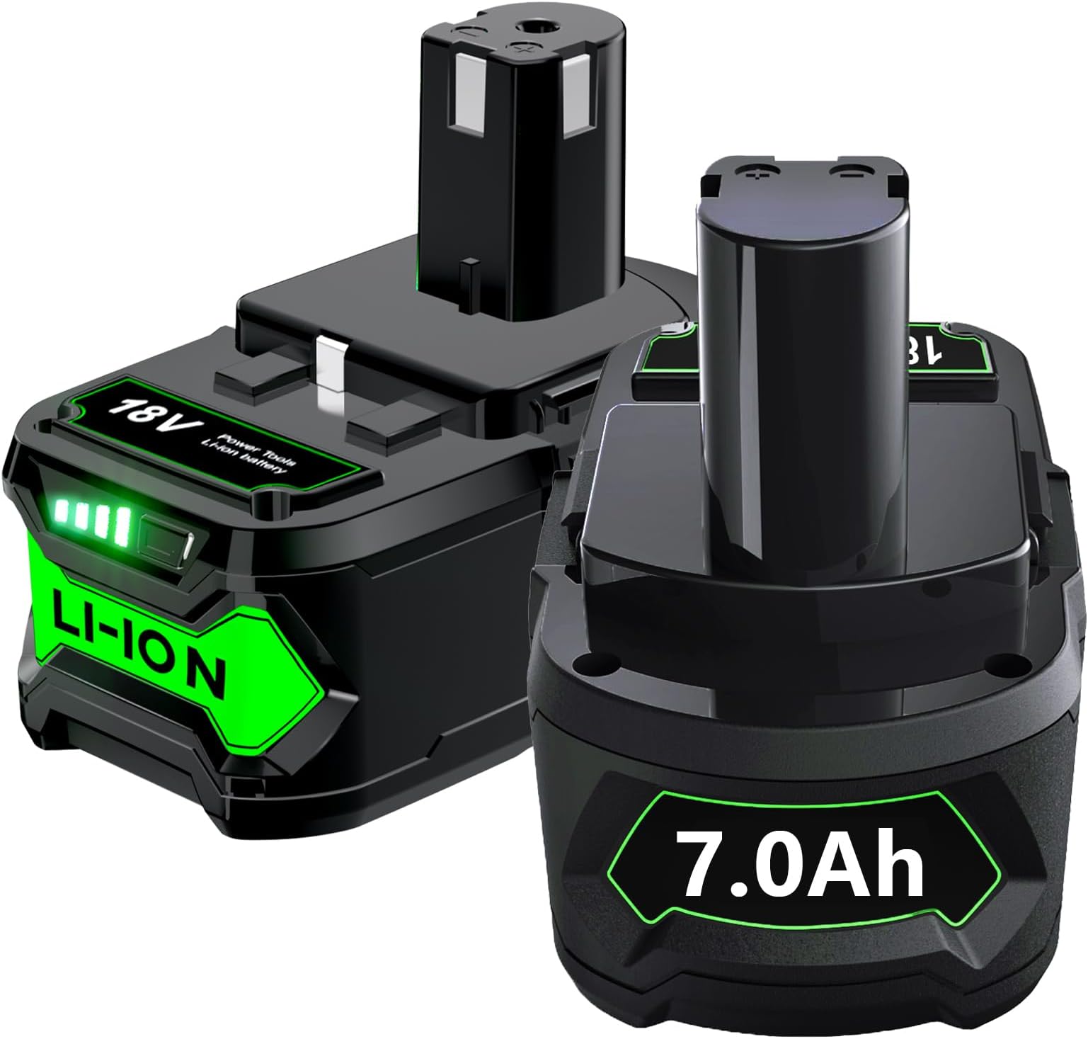 Dewalt 20v Battery 2Pack 18V 3800mAh Replacement Battery For 18V