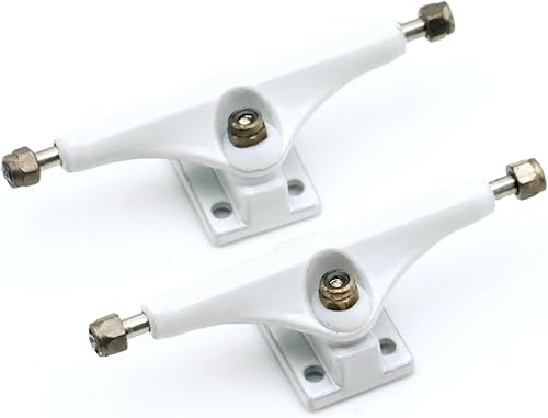 Miniatura 6 de RACOFSB Camiones de diapasón 1.339 in Professional Eureka 3.0 versión con buje profesional y copa de pivote (blanco)