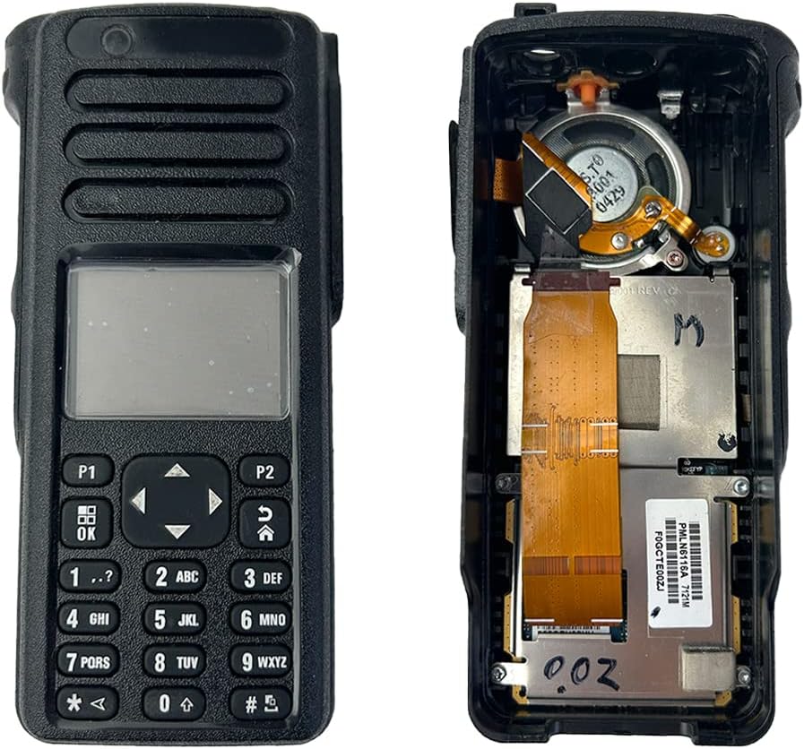 XPR7550 Housing Case Front Cover with Speaker and LCD Display for XPR7550 XPR7580 XIR P8668 XIR P8660 DP4800 DP4801 DGP8550 DGP5550 Radio