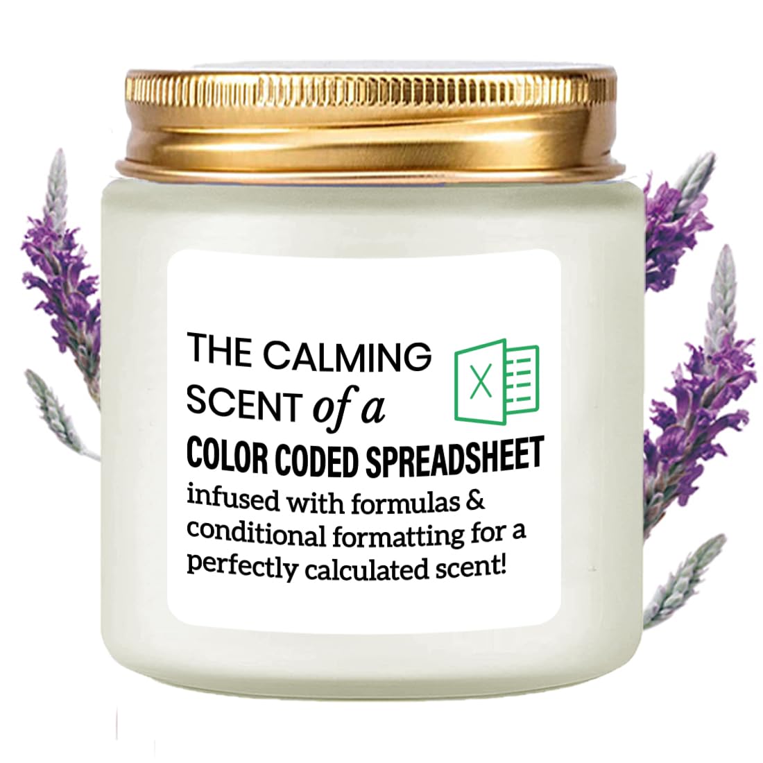 LAMIVEENLA Candela profumata alla lavanda, regalo divertente per donne e uomini, regalo CPA per colleghi e boss