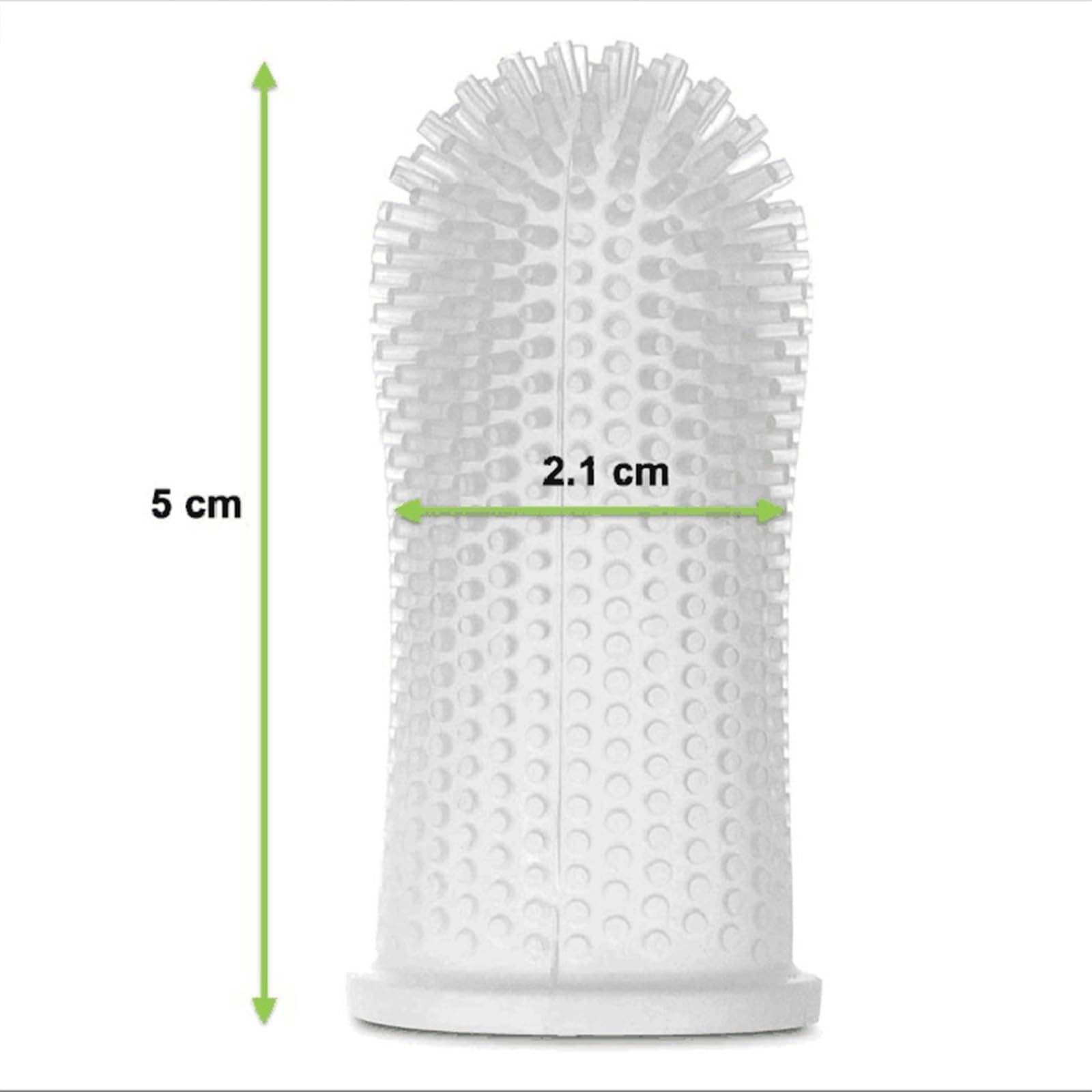 Dog Toothbrush, Blue, 1 count (Pack of 2) - Image 2