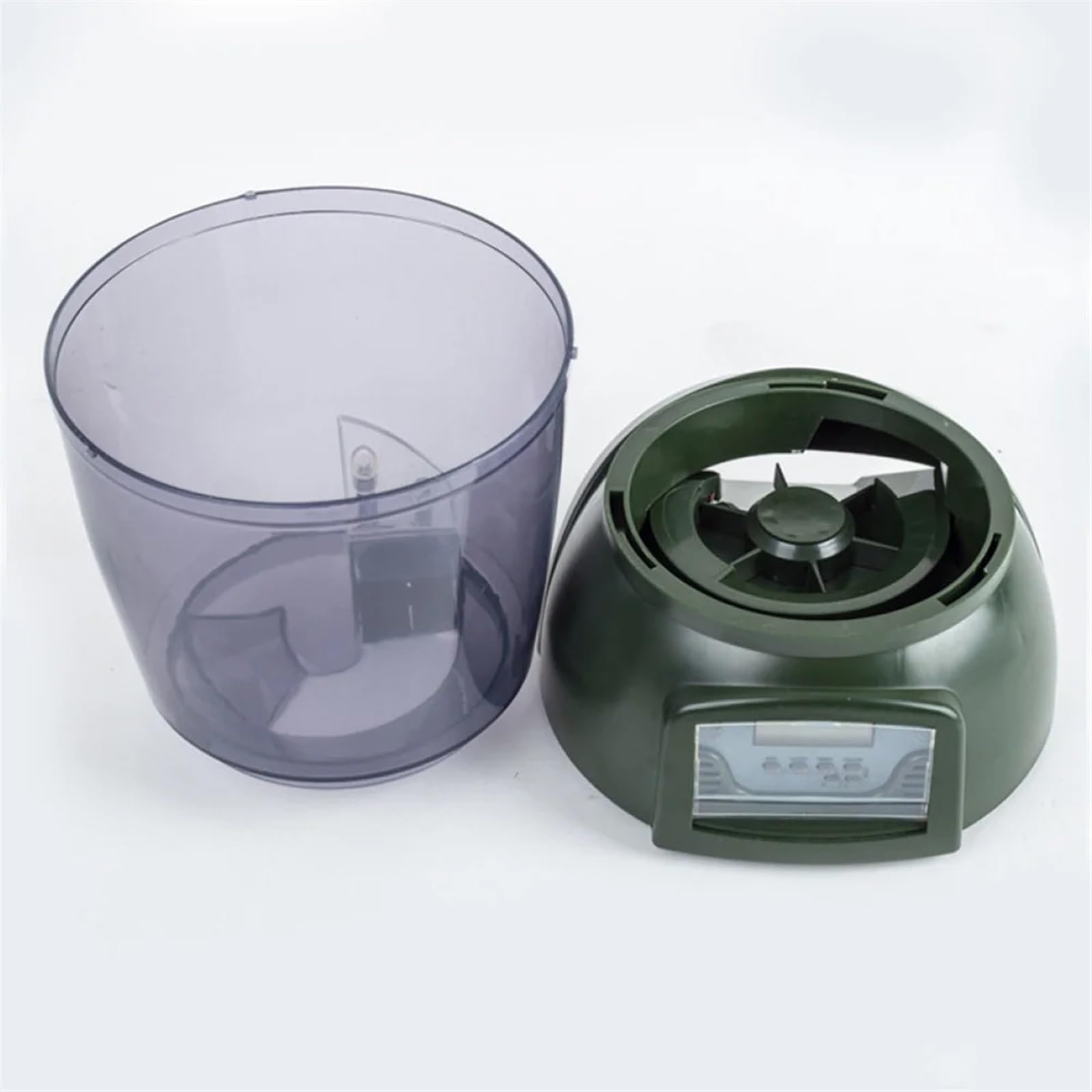 Comedero automático para Peces, Alimentador eléctrico Inteligente for Peces, dispensador automático for Acuario y Estanque, Temporizador for Exteriores para peceras
