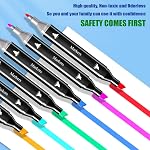 120 Colors Alcohol Markers Art Drawing Markers Set for Adults Dual Tip Permanent Sketch Markers, with Organizing Case