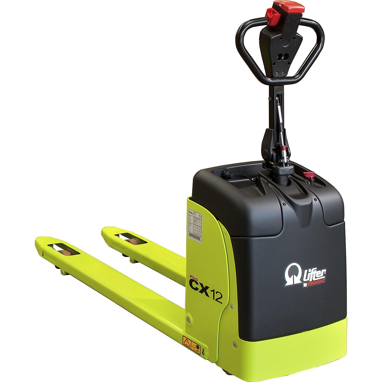 Pramac | Elektro-Hubwagen | Tragfähigkeit 1200 kg, Gabelmaße, LxB 1150 x 520 mm