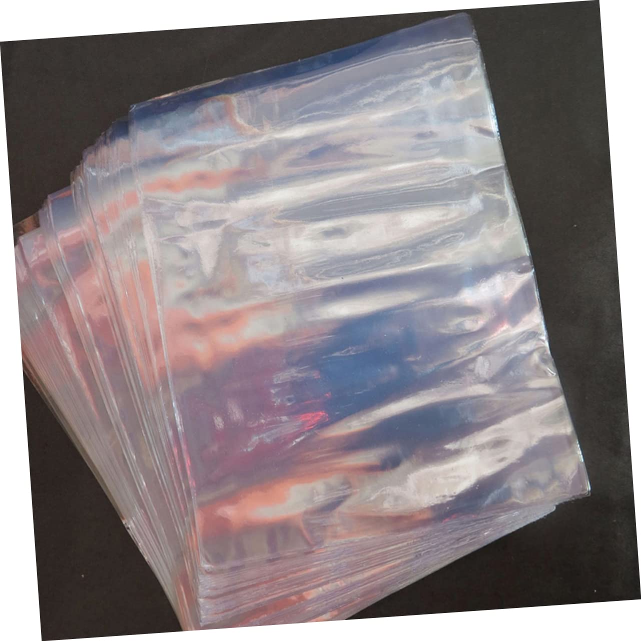 VILLCASE Heat Shrink Bags 200pcs Laminating Wrappers PVC Material Safe Practical Sealing