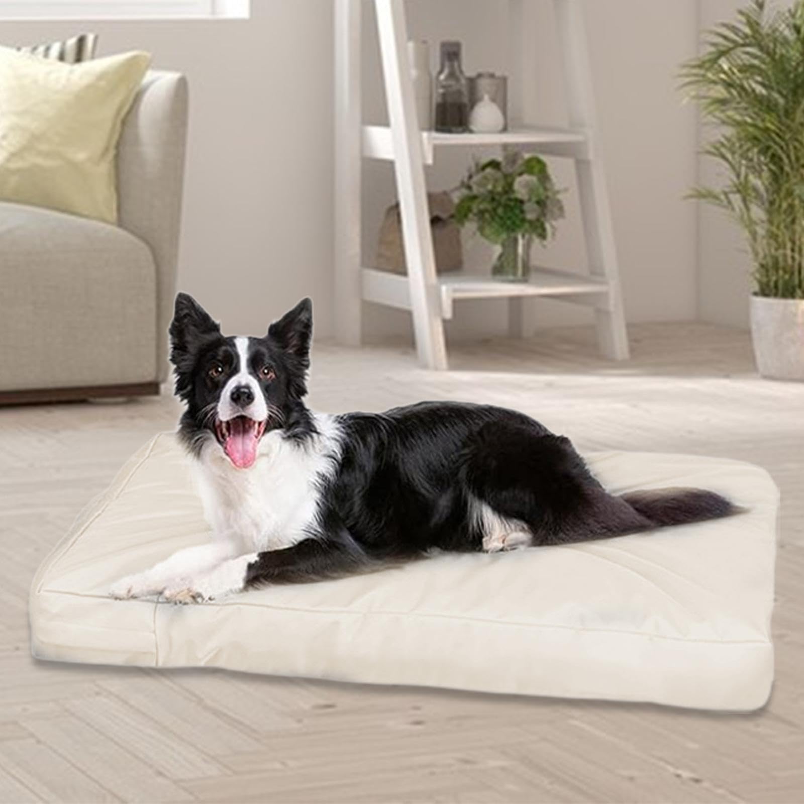 Copri Cuccia Impermeabile per Cani, Facile da Pulire, Fodera di Ricambio per Cuccia per Cani, 92x59x10cm