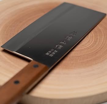 渡辺別作　中華包丁　日本鋼 中古】 A06716 包丁(中華包丁) 3本入り 銘 一刀斎虎徹作 刃渡り