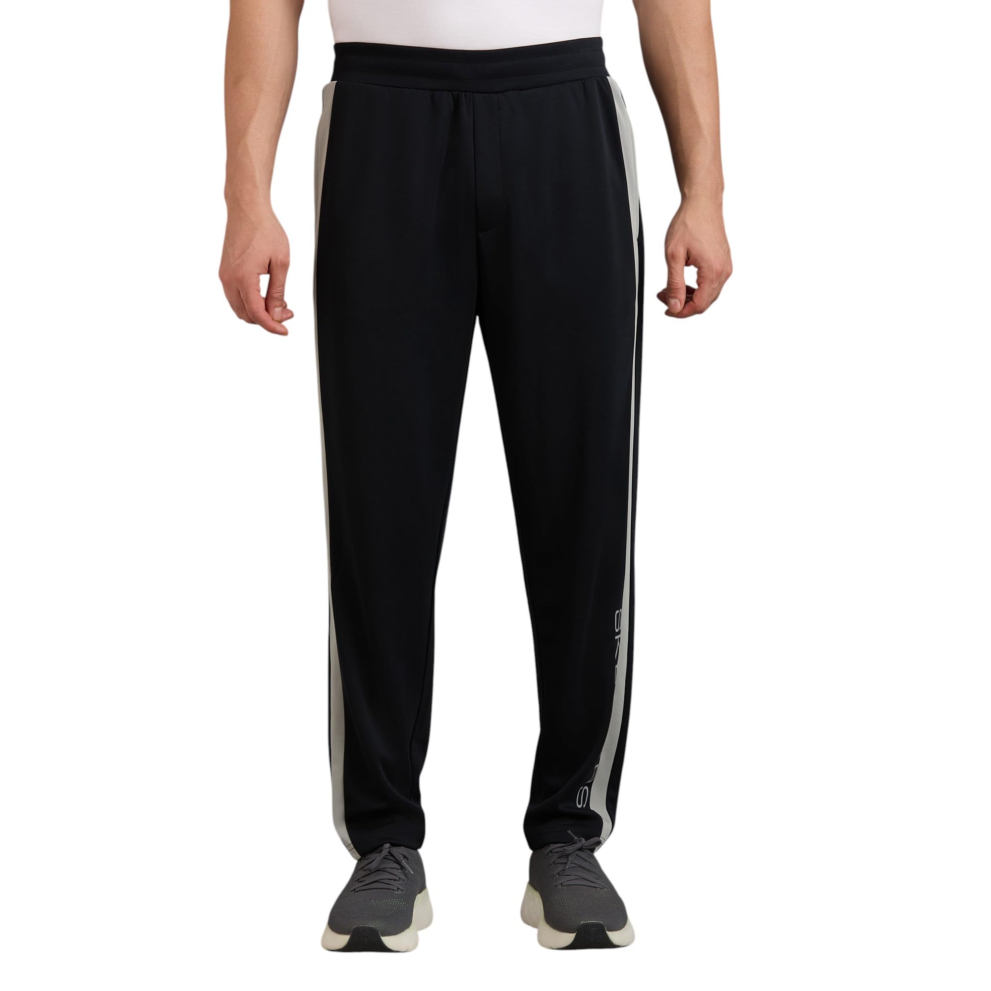 Contrast Cut & SEW Panel Pant-image-13