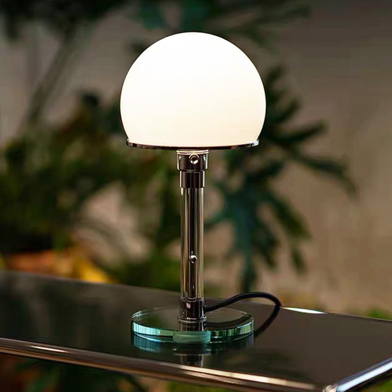 Nordische Moderne LED-Tischlampe Schreibtisch-Leselampe Schlafzimmer-Nachttischlampe -Bauhaus-Pilzlampe mit 3 Helligkeitsmodi für Wohnzimmer und Ristoranti