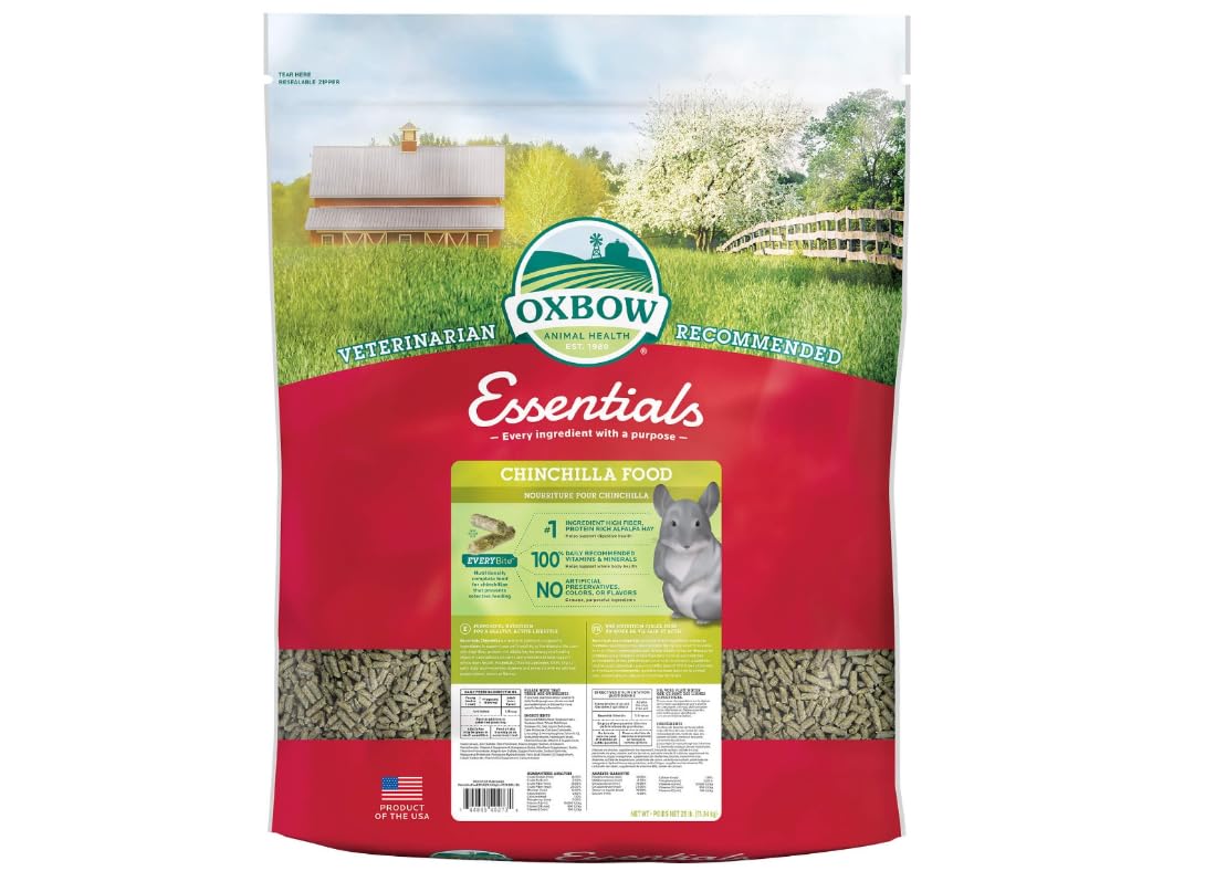 Pienso Completo para Chinchillas - 11,34kg - Oxbow Essentials