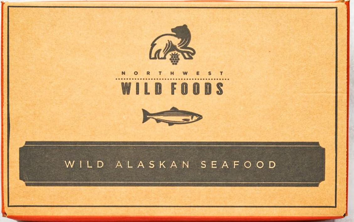 Fresh Frozen Wild Alaskan Black Cod Fillets by Northwest Wild Foods - Boneless Skin-On Sablefish, Sustainably Harvested (12x6oz Portions)