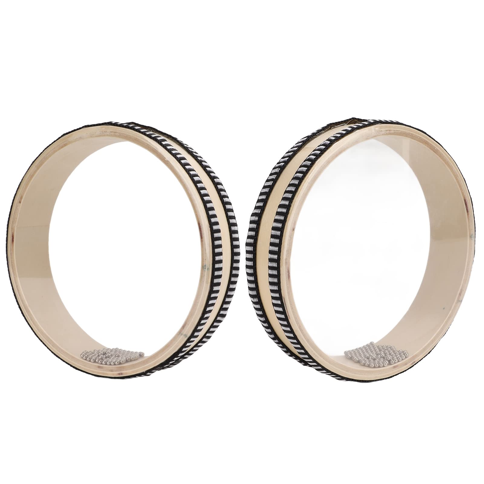 Fydun Ocean Drum Colour Transparent Maple Wave Bead Drums Musical Instrument Percussion for Families