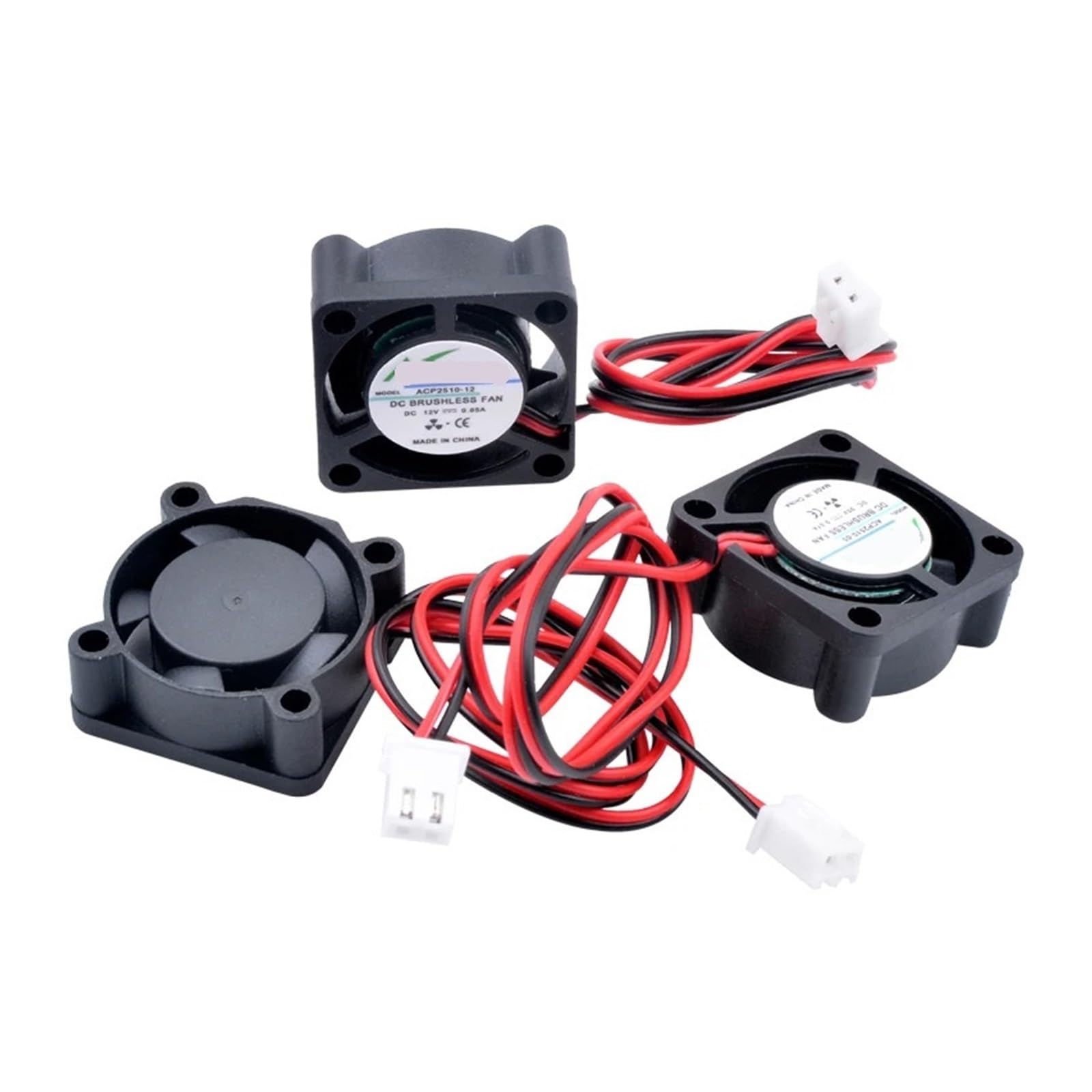 JJKKOZVQF 1PCS 2510 2.5cm 25mm fan 25x25x10mm DC5V 12V 24V 2pin(24V)