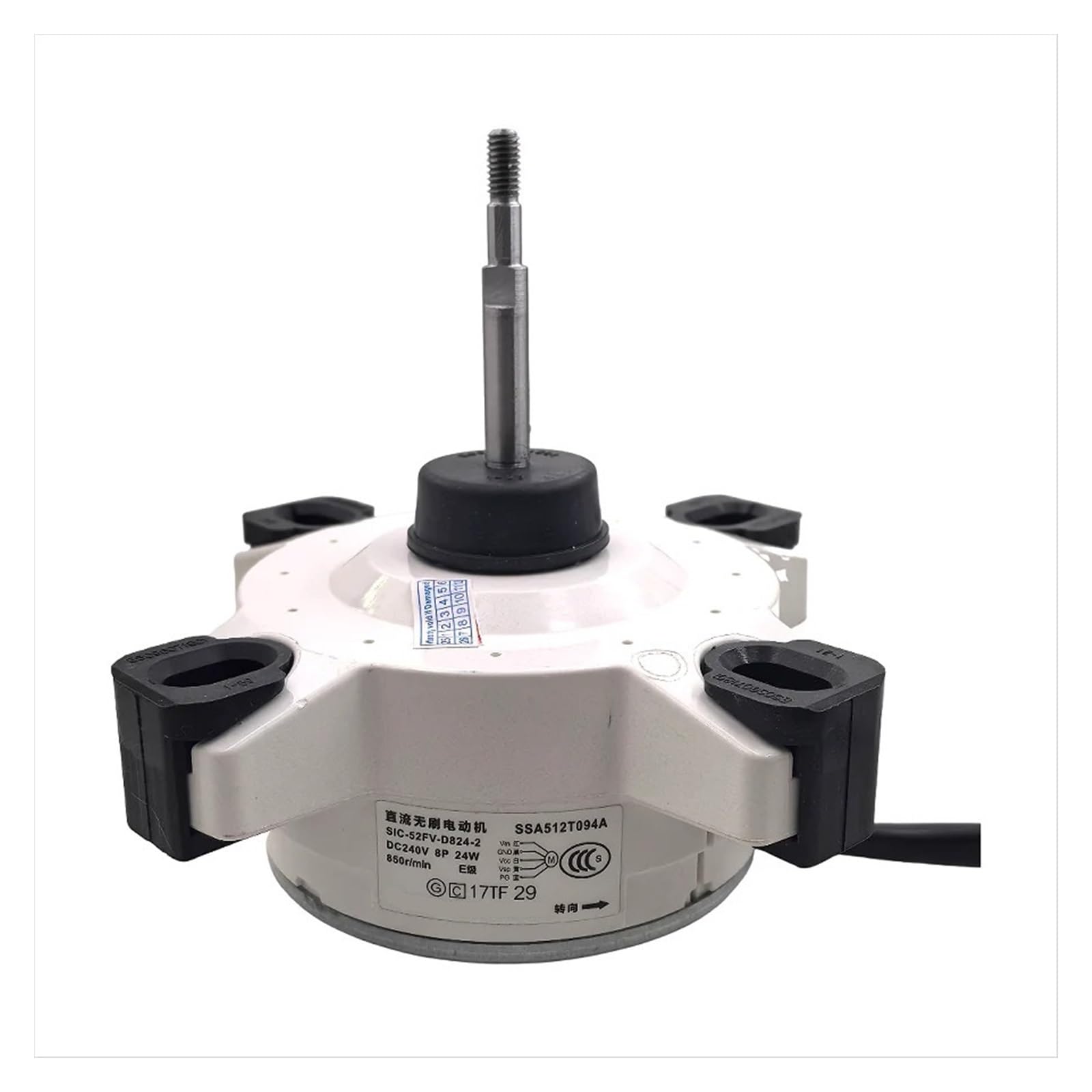 For Moteur De Ventilateur De Moteur De Climatisation SIC-52FV-D824-2 SSA512T094A Partie 24W, Fonctionnement Fluide