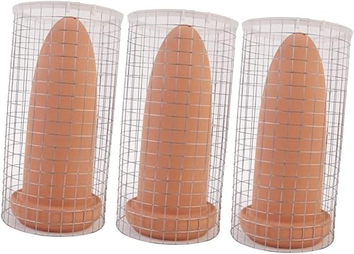 Mipcase 3 juegos de cubo de desove disco camarón cría de peces cueva tanque de bomba de pez ángel barriles de cría ocultar cono de cría para peces