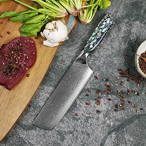Set Cuchillos Cocina 4 Piezas Acero Damasco miniatura 6