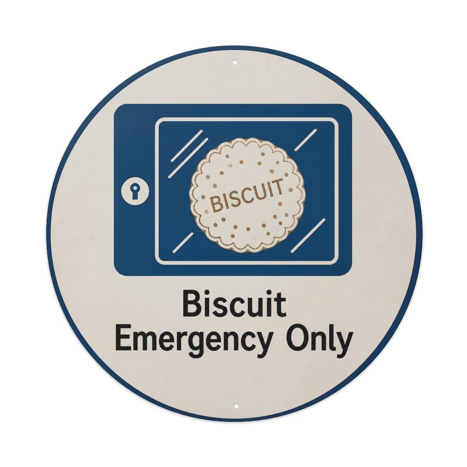 Olyhtr 8X8inch Classic Style Tea Humor Witty Notice British Traditional Typography Metal Tin Sign