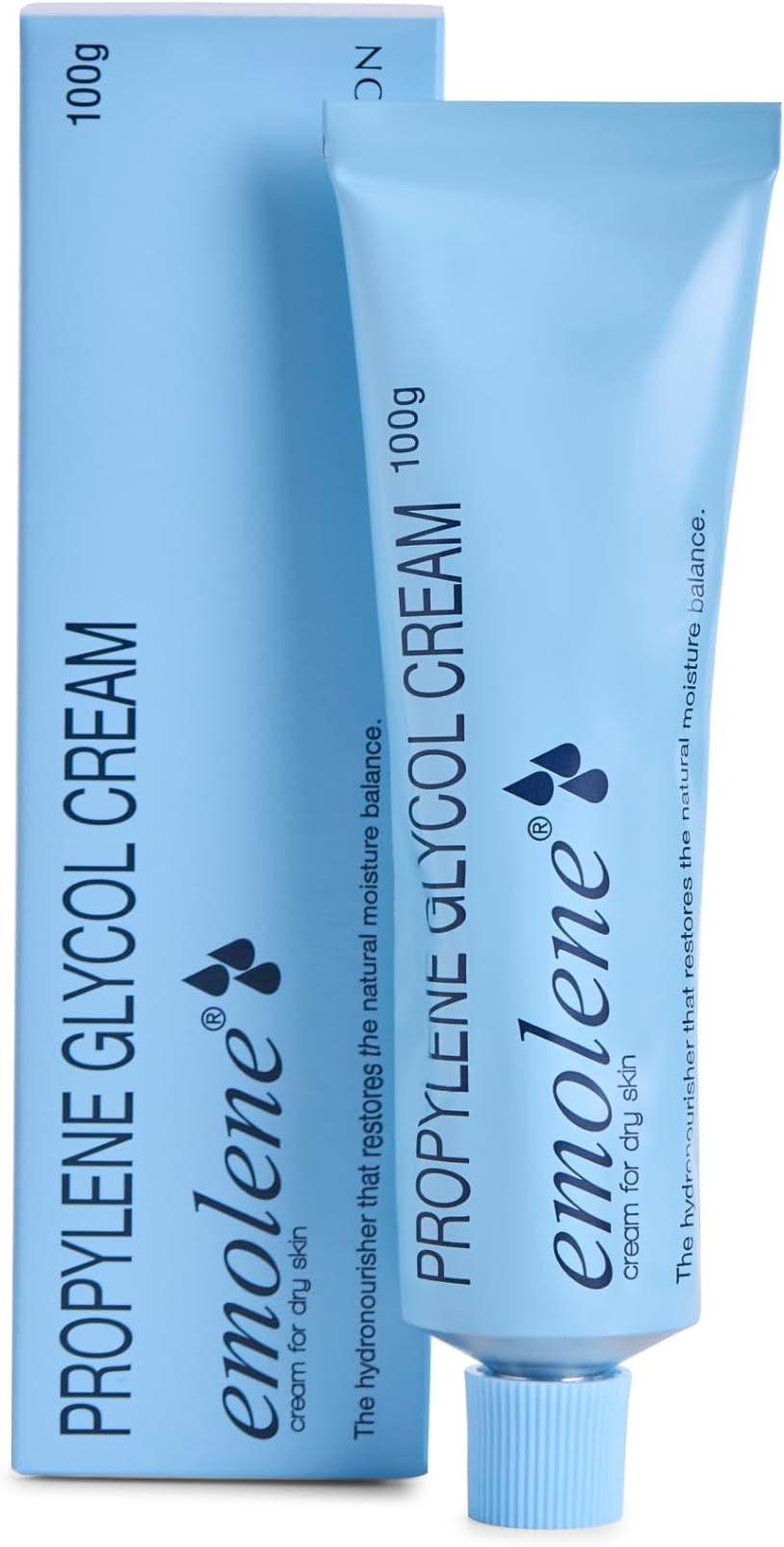 Emolene - Moisturizing Cream, Hydronourish Dry Skin, Restores Moisture Balance, Smoothens Skin, Non-Greasy, Non-Comedogenic, Hypoallergenic, Fast Absorbing, Anti-Aging, Deep Hydration, Lightweight, Suitable for All Skin Types for Men and Women, 100 grams