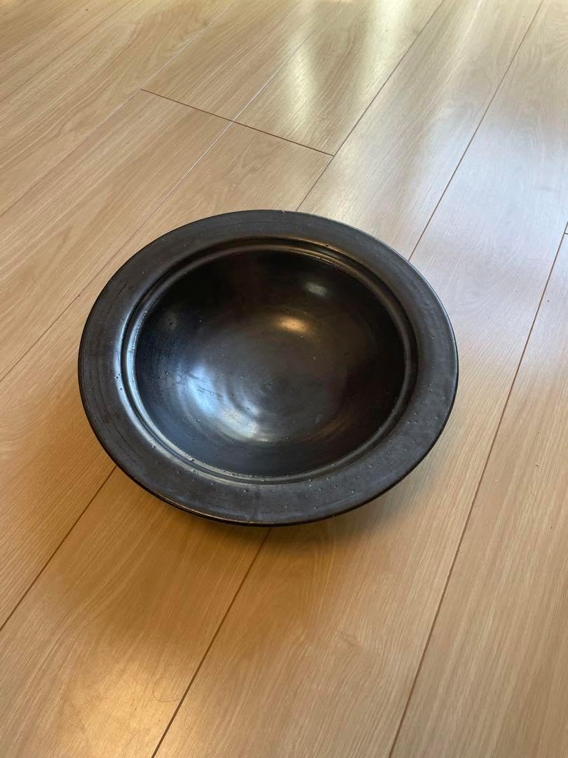 峡月陶苑 黒釉土鍋 33cm ジェイピリオド 峡月陶苑 黒釉土鍋 33cm ジェイピリオド
