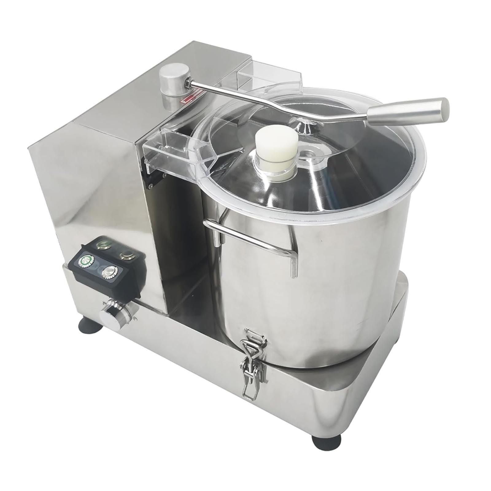 Sunseota Commercial Meat Vegetable Food Processor, 1800W/2000W Stainless Steel 6L-1800W