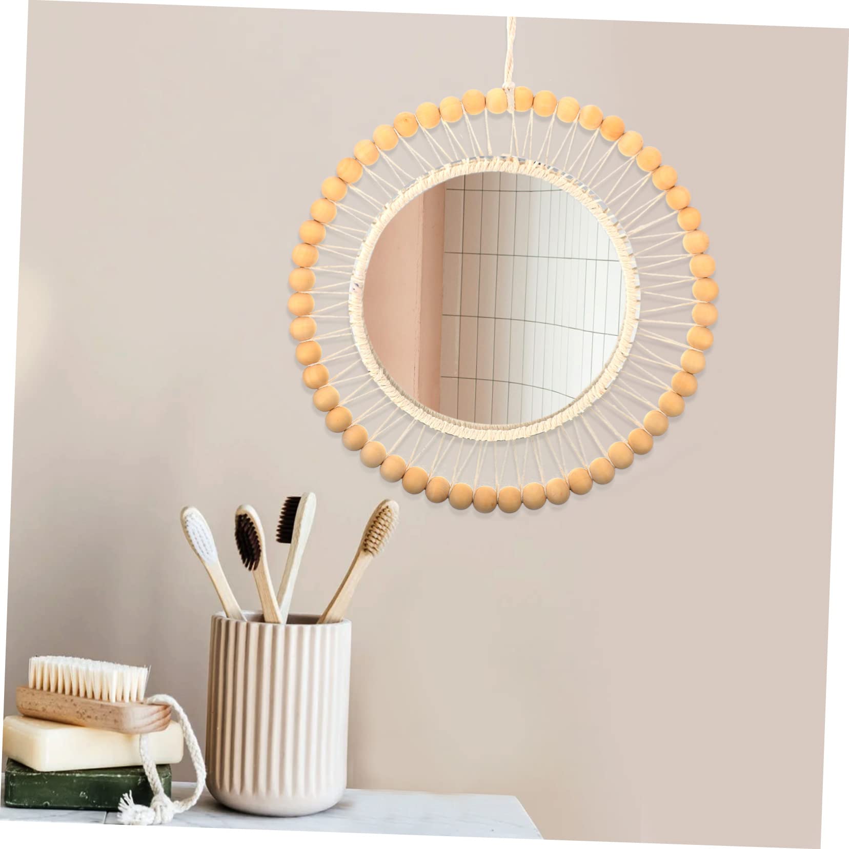 GLEAVI Sospeso in Cotone Bohémien Da Parete Per Bagno Casa Decorazione Murale Unica