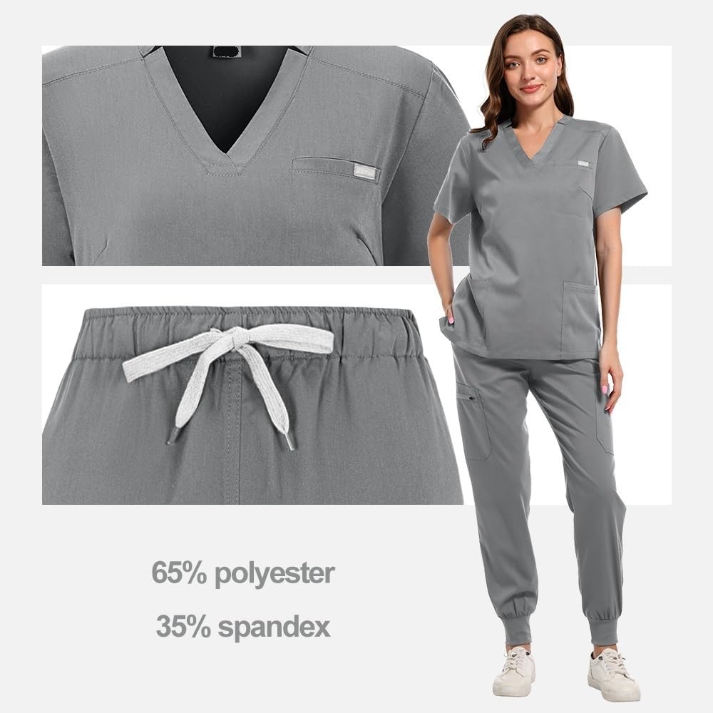 Conjuntos de batas médicas for mujer, ropa de trabajo de laboratorio, clínica Dental, clínica Dental, salón de belleza, Spa, accesorios for enfermeras