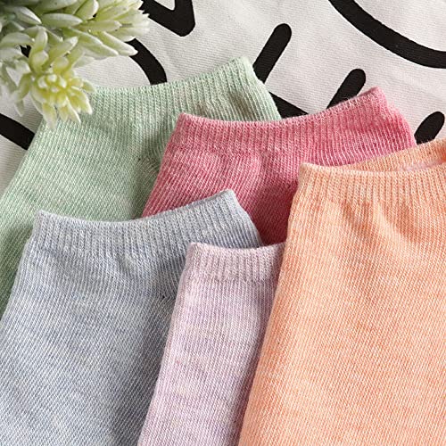 Image of NICSY New Desigen Girls Women's Comfort Ankle Length Socks No Show Low Cut Socks Multicolor (Free Size Pair Pack)