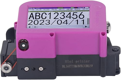 Miniatura 7 de Impresora de mano, codificador de inyección de tinta portátil, impresora de inyección de tinta portátil, mini impresora de bolsillo, codificador de
