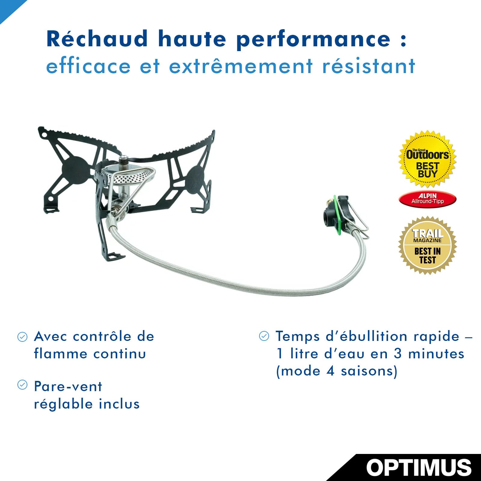 Optimus Vega - Réchaud