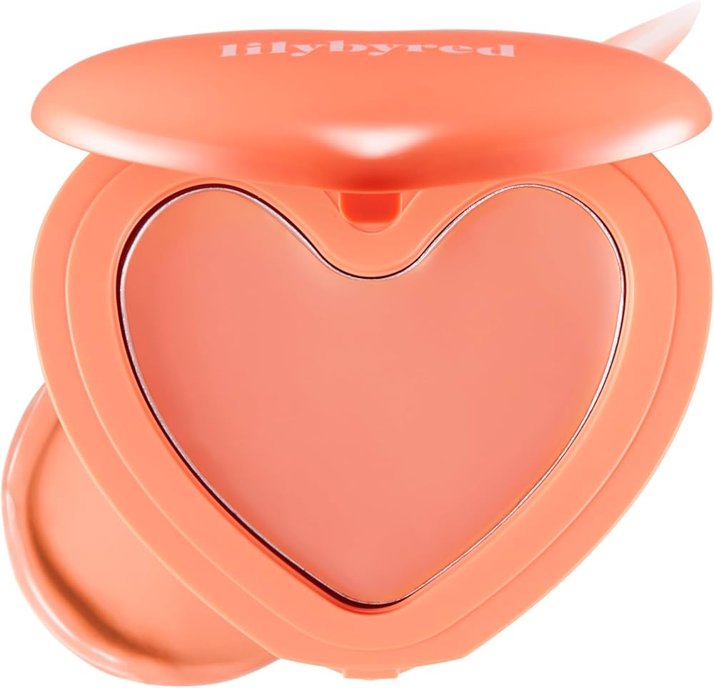Amazon.com : lilybyred Luv Beam Cheek Balm | Heart-Shaped Korean