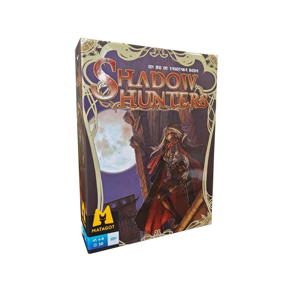 Matagot Shadow Hunters – Jeu de Société à Rôles Cachés | 4-8 Joueurs | Dès 8 Ans | Alliances, Bluff et Suspense