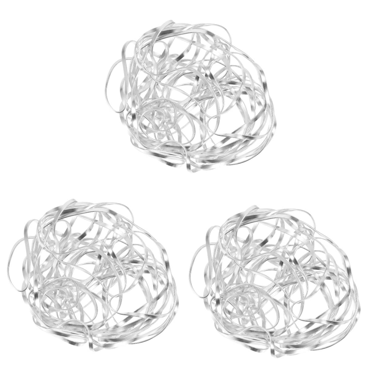 BEBEMOKO 3 Pcs Flower Vase Accessory Flower Arranging Tools Mesh Ball Holder Table Decor