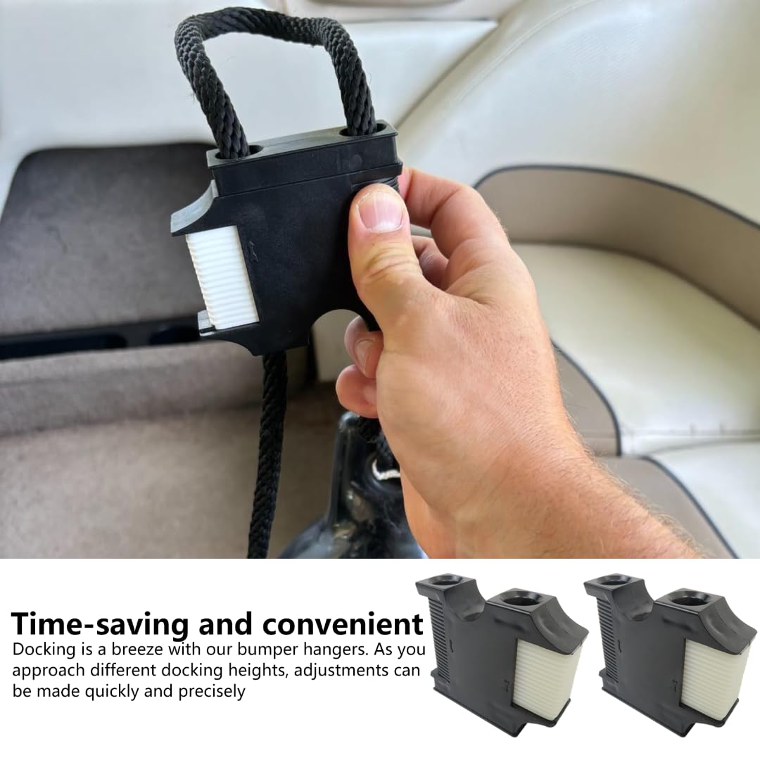 Life Girl Star Practical Boat Fender Clips, Boat Bumpers Adjustable Boat Rail Cleats Fender Clips,Quick Release Boat Bumper Holder Hanger Adjuster,Set of 2