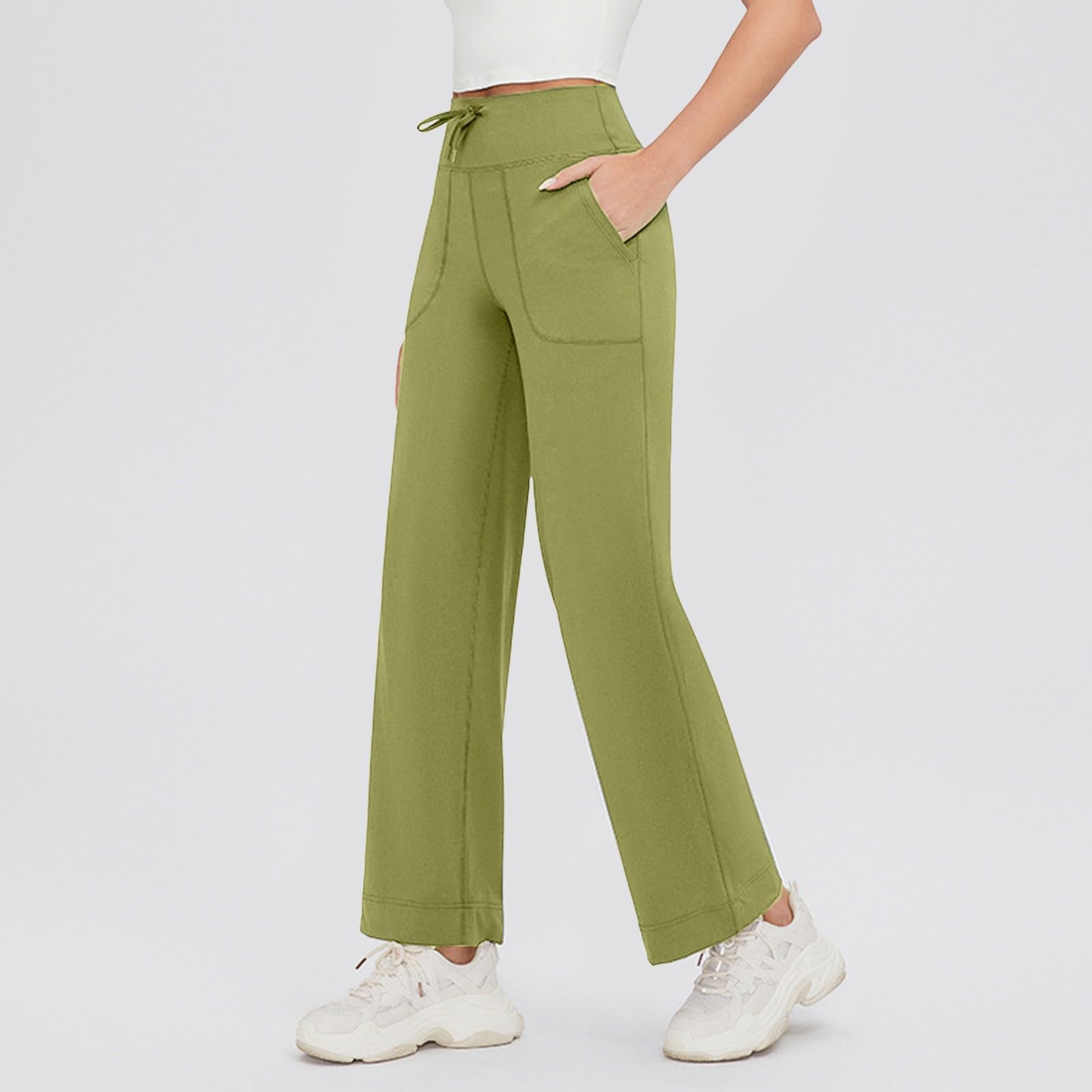 Generisch Leggings pour femme - Mode - Entraînement - Fitness - Sport - Course à pied - Yoga - Pantalon décontracté