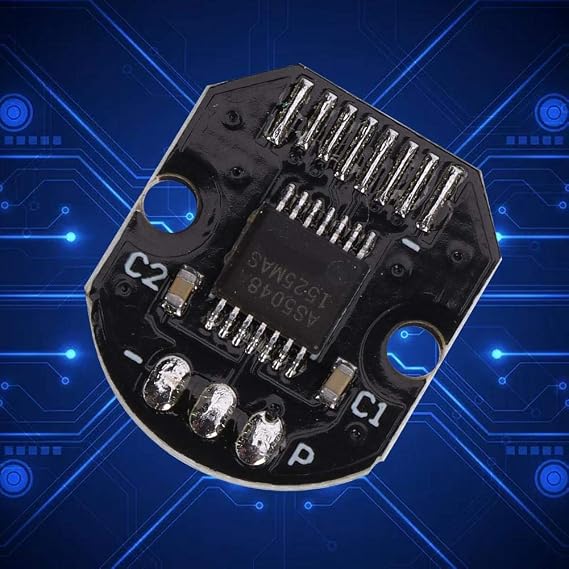 Magnetic Encoder for Stepper Motors, 14-Bit Rotary Position Sensor with PWM and SPI Output, 5V DC, 0.05 Degree Angle Accuracy